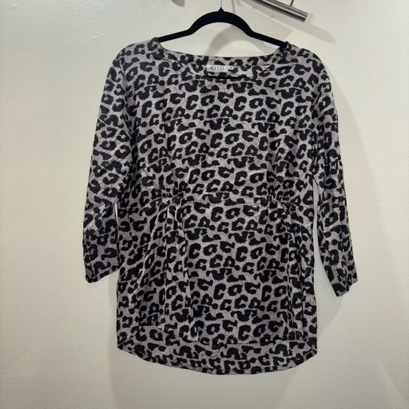 Masai Copenhagen Leopard Print Tunic Top – Size Small - Picture 3 of 10